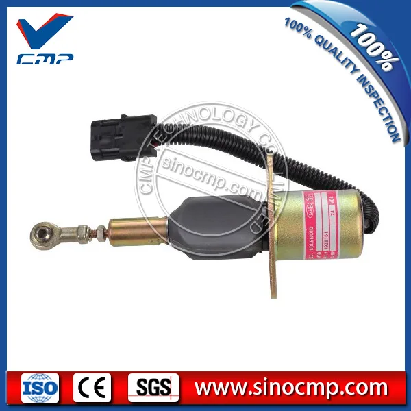 SA-4293-24 SA-4978-24 3928161 3923258 3958176 24v Электромагнит для остановки топлива экскаватора Komatsu