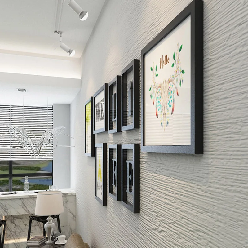 Мульти-кадр фоторамки Комбинации Home Decor Гостиная живопись фоторамка набор