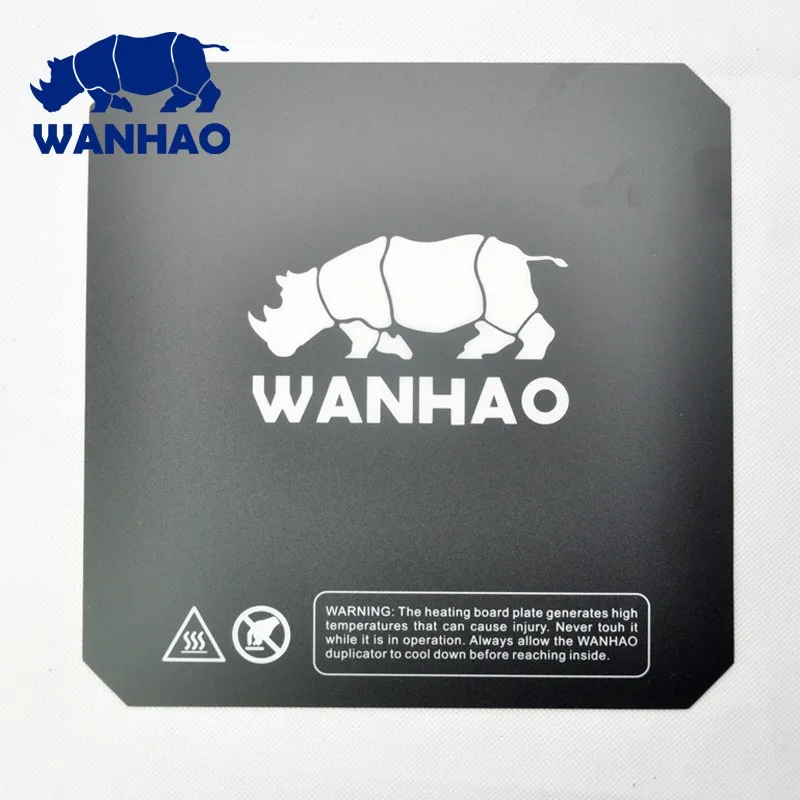 Запасные части для 3D принтера Wanhao i3 V2.1 печать наклеек с подогревом аналог