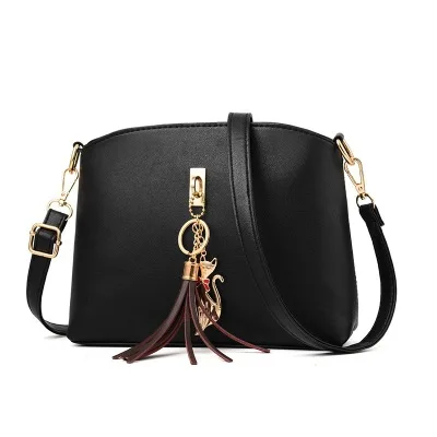 Little black bag Женская сумка, модная, повседневная, содержит две упаковки, роскошная сумка, дизайнерские сумки через плечо, новые сумки для женщин, композитная сумка, bolsos - Цвет: Little black bag