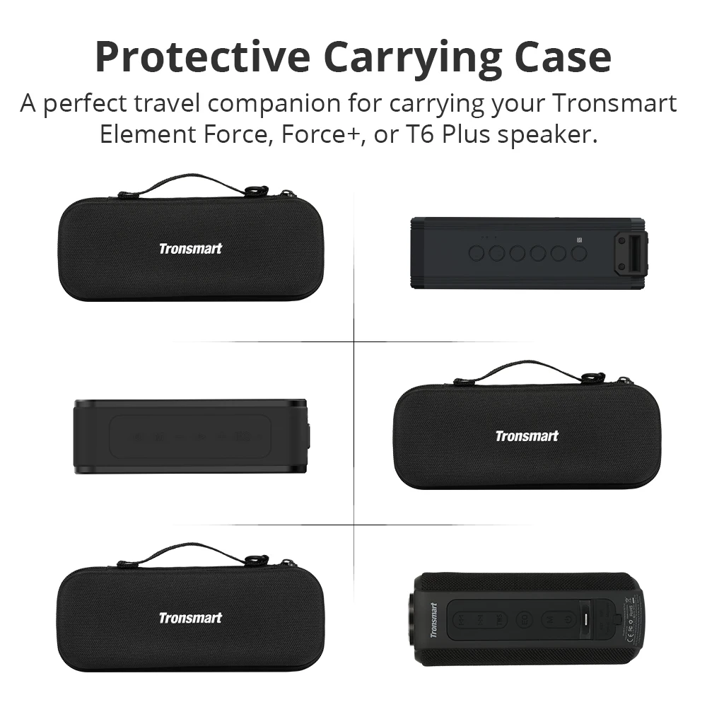 [В наличии] Tronsmart Force + T6 plus bluetooth динамик переносной чехол сумка для динамика
