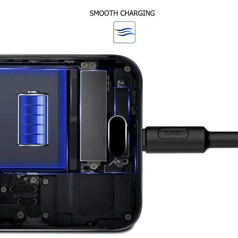 HOCO X25 1 м ПВХ usb зарядный кабель синхронизации данных для телефонов Android