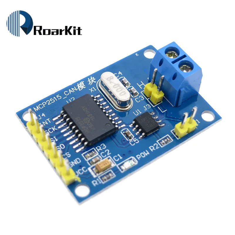 MCP2515 CAN шина модуль TJA1050 приемник SPI для 51 arduino Diy Kit MCU контроллер рычага