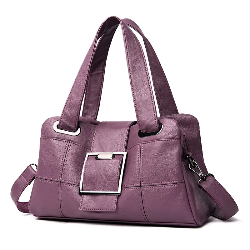 handbag bolsa feminina brand new fashion women tote bag with a pillow high quality solid shoulder messenger bags 2019 C1051 | Багаж и