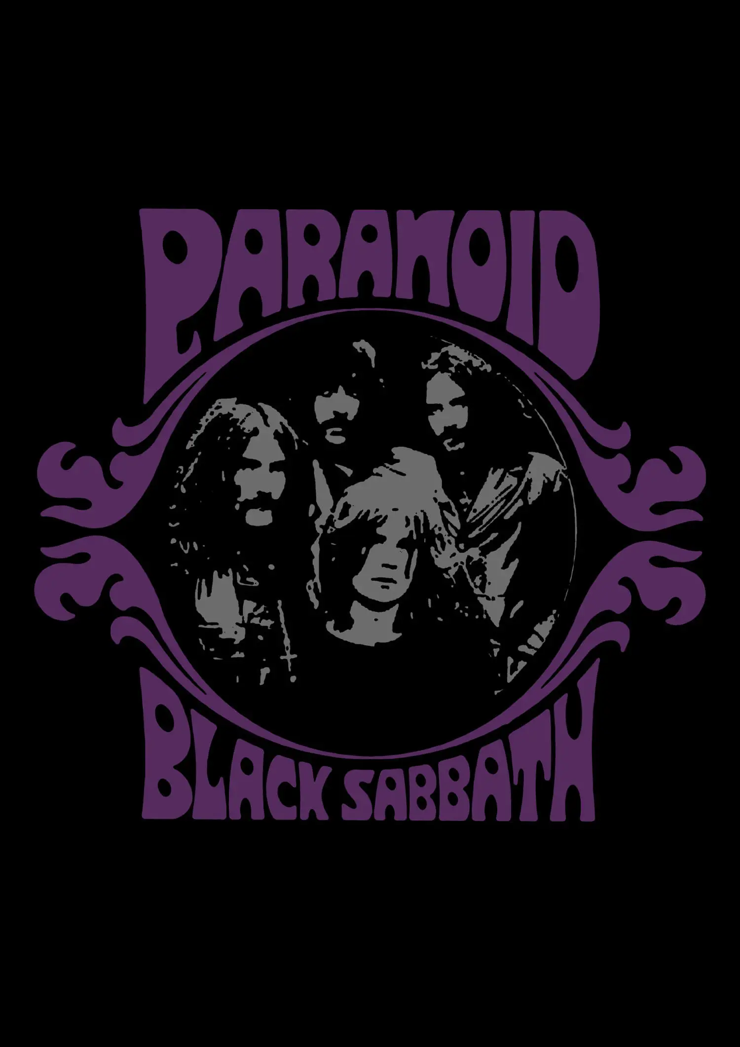 Black Sabbath плакат музыка наклейки на стену Высокое разрешение белая бумага с покрытием украшение дома искусство дома