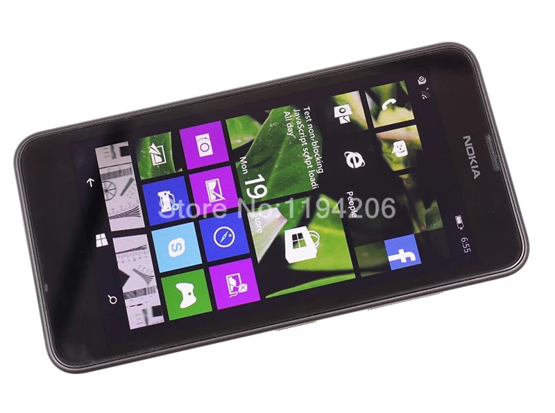 Оригинальный разблокированный сотовый телефон Nokia Lumia 630 ОС Windows одна sim карта 8 Гб
