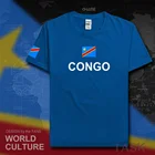 DR Congo Мужская футболка 2017 Джерси Нация 100% хлопок футболка одежда Футболки страна Спорт COD DRC DROC Конго-Kinsha Congolese