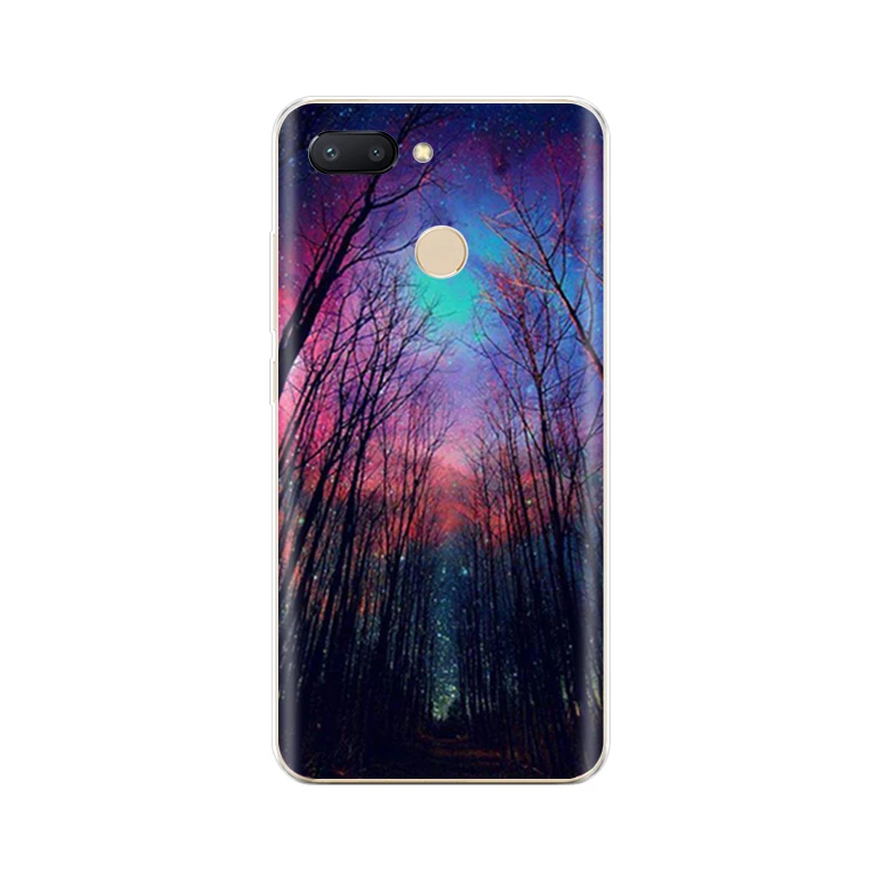 Силиконовый чехол для 5 99 дюймов Xiaomi Redmi Note глобальных задняя крышка Snapdragon 636
