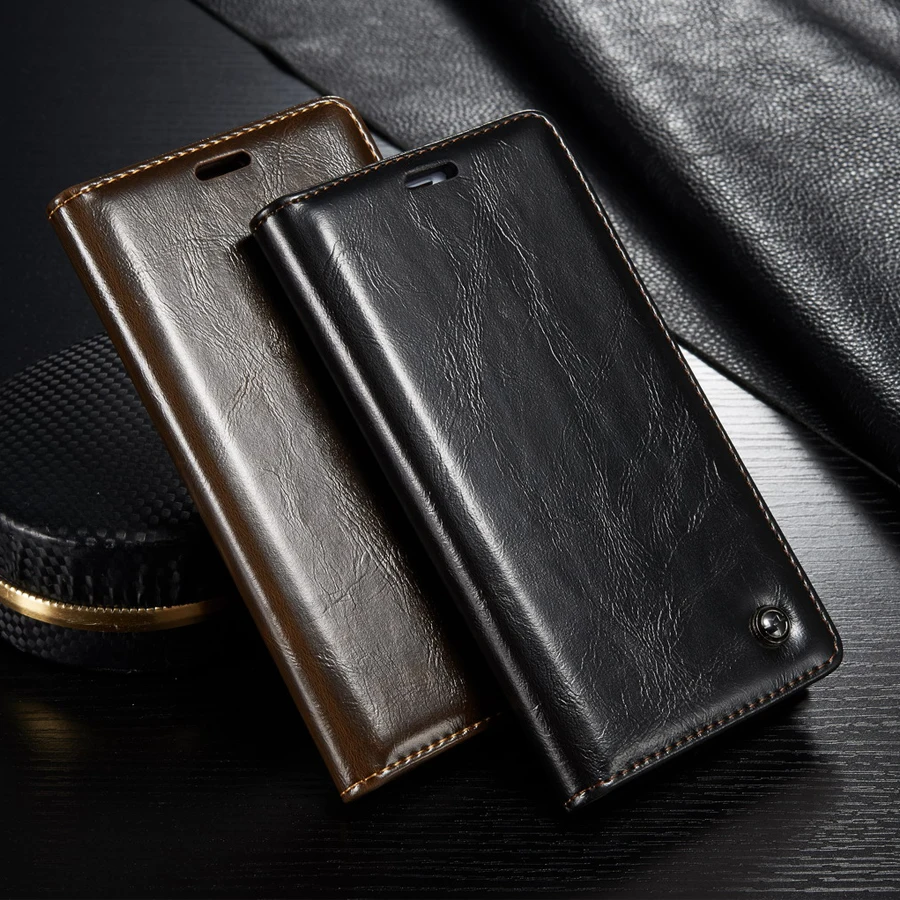 Оригинальный чехол для телефона Xiaomi Mi8 Fundas Роскошный из натуральной кожи с
