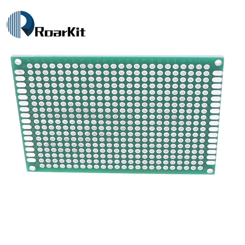 10 шт. 5x7 см Прототип PCB 5*7 панель с двойным покрытием/Луженая ПП универсальная