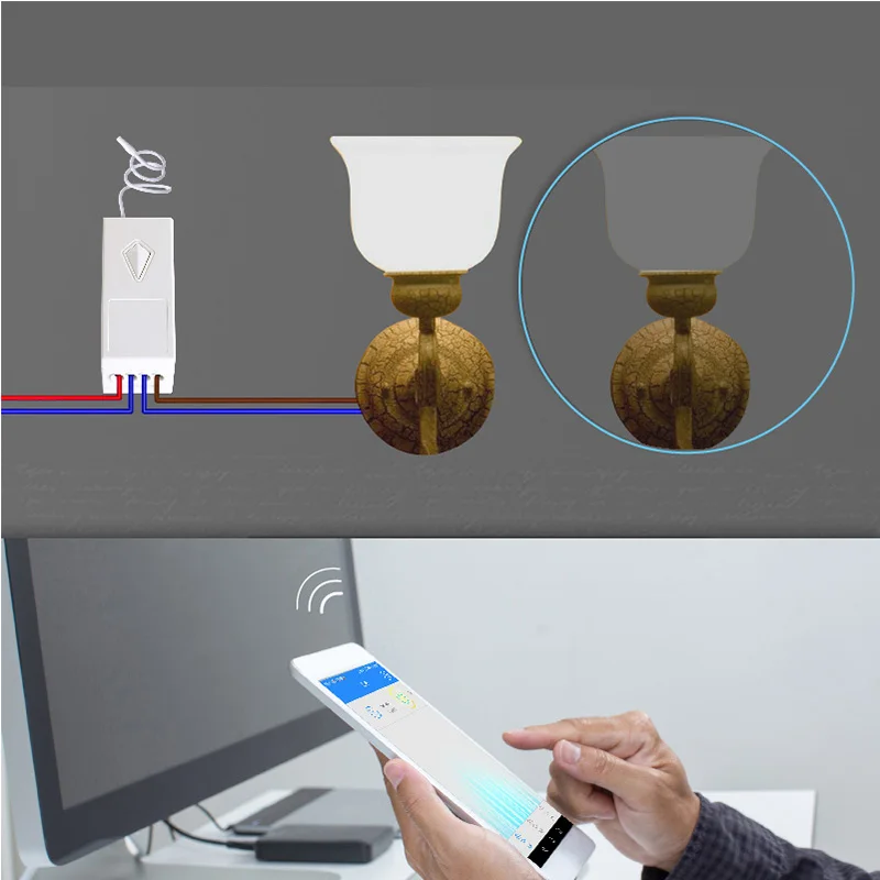 Дистанционный переключатель беспроводной домашний таймер 3 шт. умный Wifi 220 В