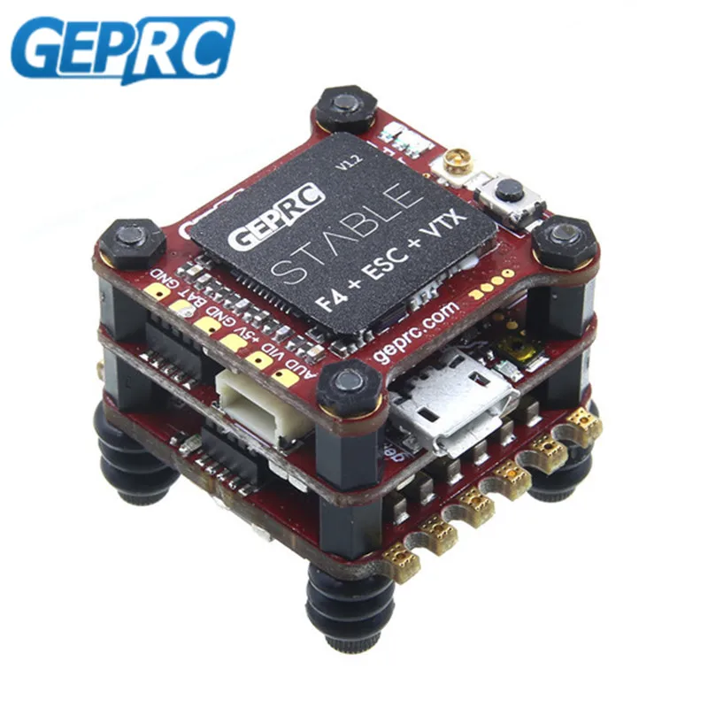 Geprc 20x20 мм стабильное Flytower F4 игровые джойстики и 12A BL_S ESC и 48CH 25/100/200 мВт VTX
