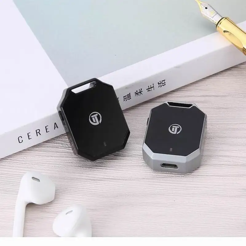 Новая миниатюрная записывающая ручка 16G Mini HD профессиональное шумоподавление Голосовая активация ожерелье брелок Диктофон MP3 плеер