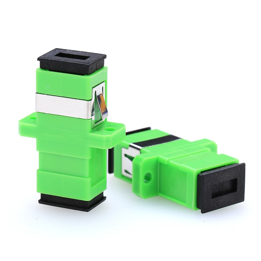 Бесплатная доставка 10 шт. SC/APC адаптер волоконно оптический соединитель SC