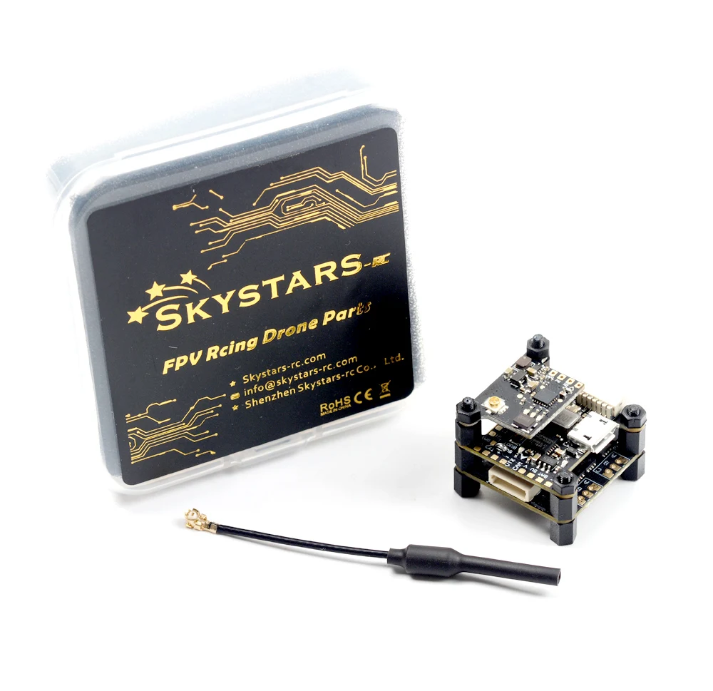 Talon F4 Mini Fly Tower Полетный контроллер Betaflight + 15A BLHELI S 4 в 1 ESC 40 каналов 100 мВт VTX для микро
