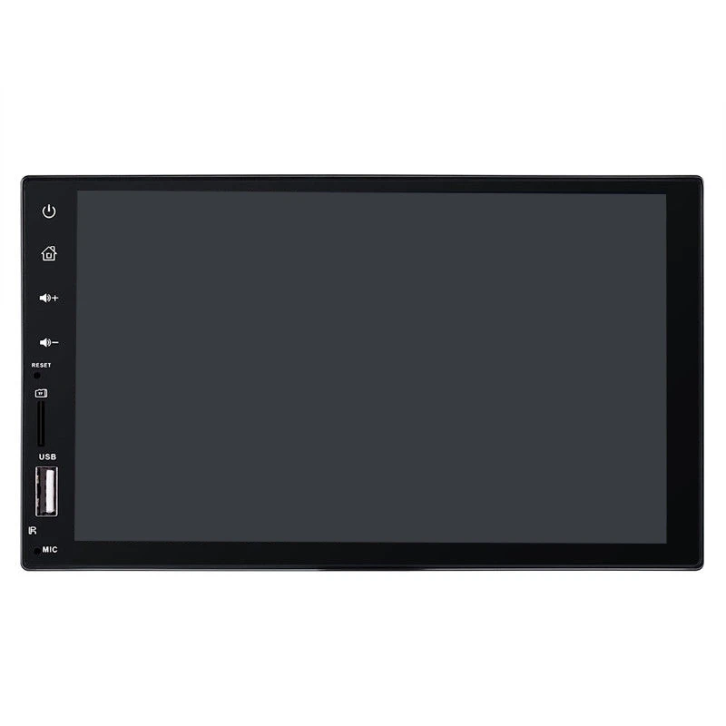7 дюймов 2 Din автомобильный Dvd Радио мультимедийный плеер Gps навигация Hd Bluetooth