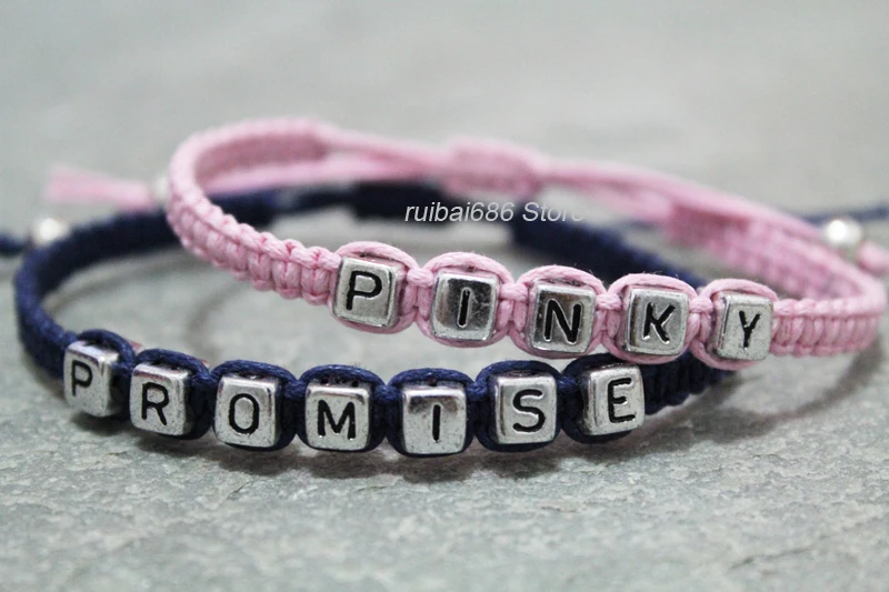 Женский индивидуальный браслет ручной работы для влюбленных|personalized couples bracelets|his