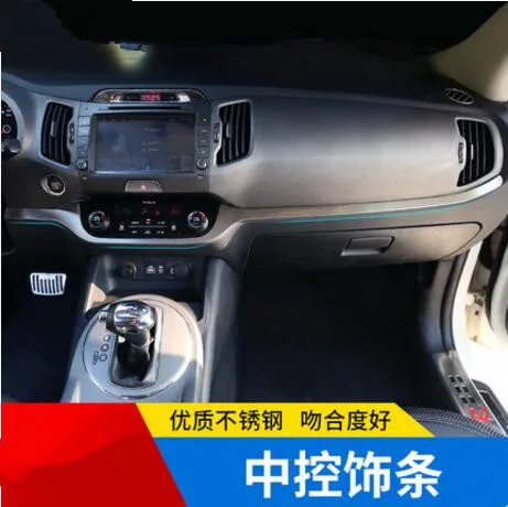 Автомобильный внутренний центральный пульт для приборной панели декоративная