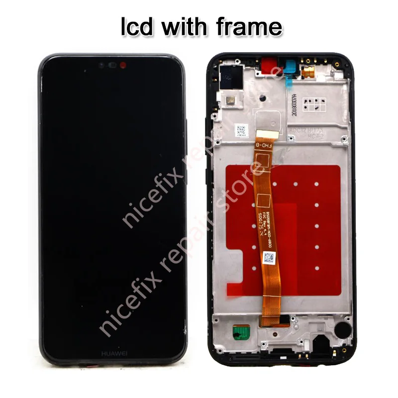 Huawei P20 Lite ЖК дисплей + кодирующий преобразователь сенсорного экрана в сборе с
