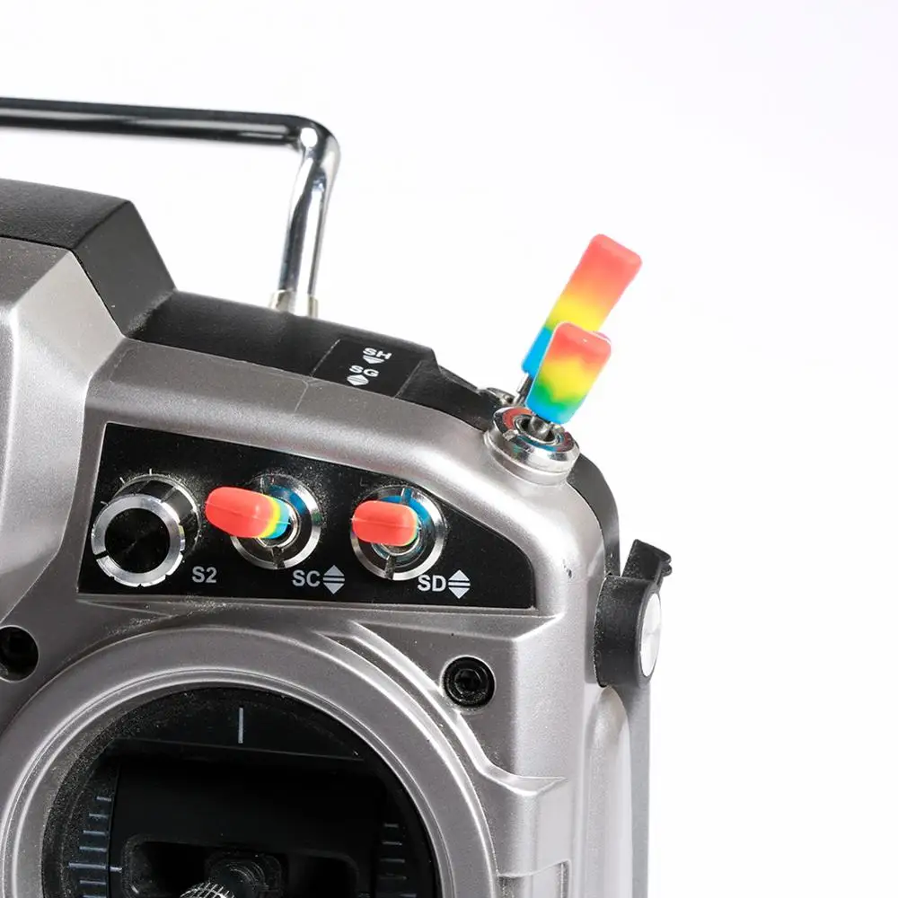 8 шт переключатель защитная крышка Кепки Противоскользящие силиконовые для FUTABA