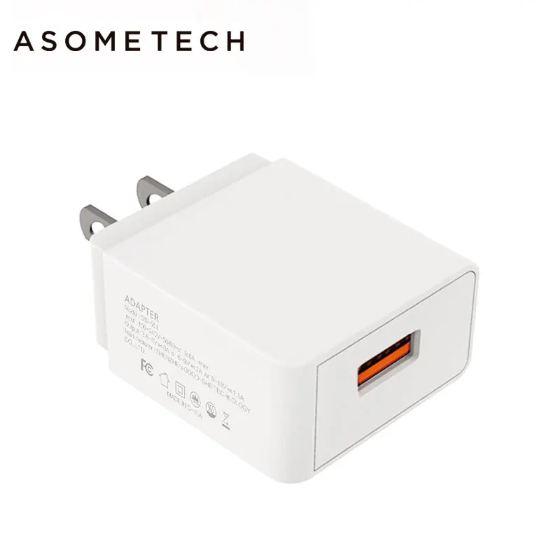 Зарядное устройство USB стандарта США быстрое зарядное 3 0 18 Вт для планшета (Quick Charge