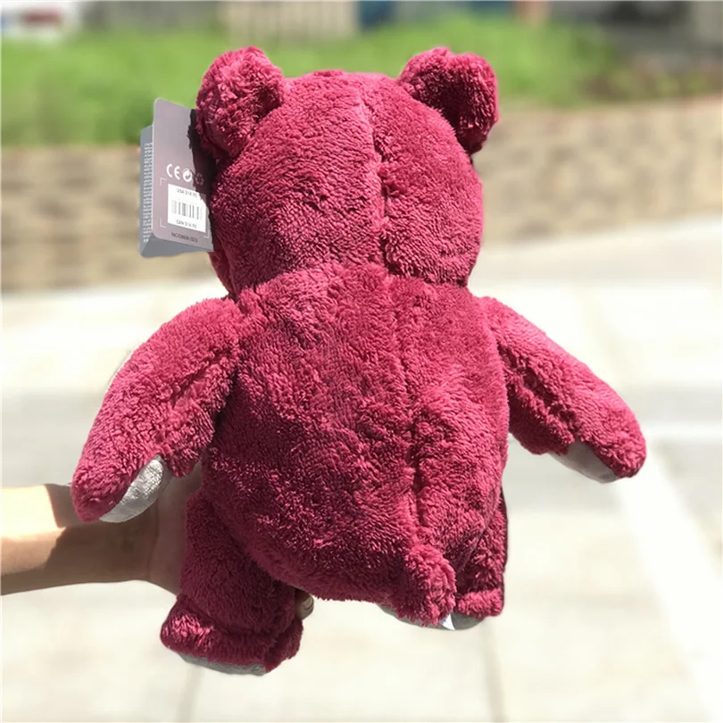 Бесплатная доставка 34 см Lotso обниматься медведь мягкая игрушка клубника история