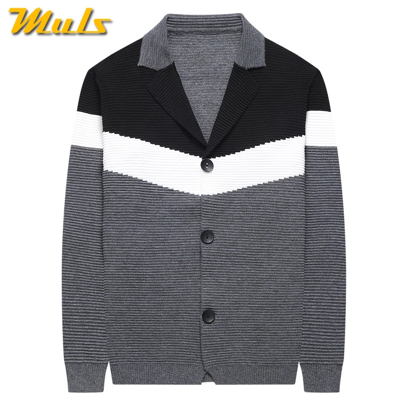 3Color MuLS Standard Wool Cardigans Men Sweater Jackets Autumn Spring Mens Male Cardigan Coats Fashion Knitwear Dropship |