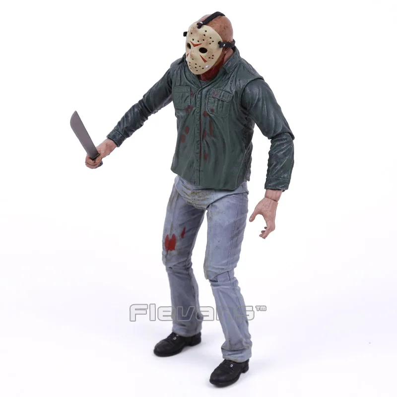 NECA часть 3 3D экшн-фигурка Джейсона вурхеса Коллекционная модель игрушки 7 дюймов 18