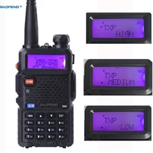 Портативная мини рация baofeng uv 5r 8 Вт Любительская двухсторонняя