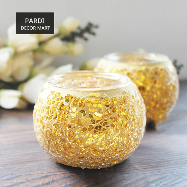 Держатель для ароматических ламп золотого цвета подставка чая украшение дома 1