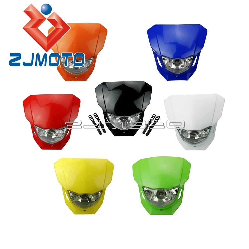 Налобный фонарь для мотоцикла Suzuki Honda Yamaha DRZ DR KX KLX EXC XCW XT WR YZ YZF TW маска