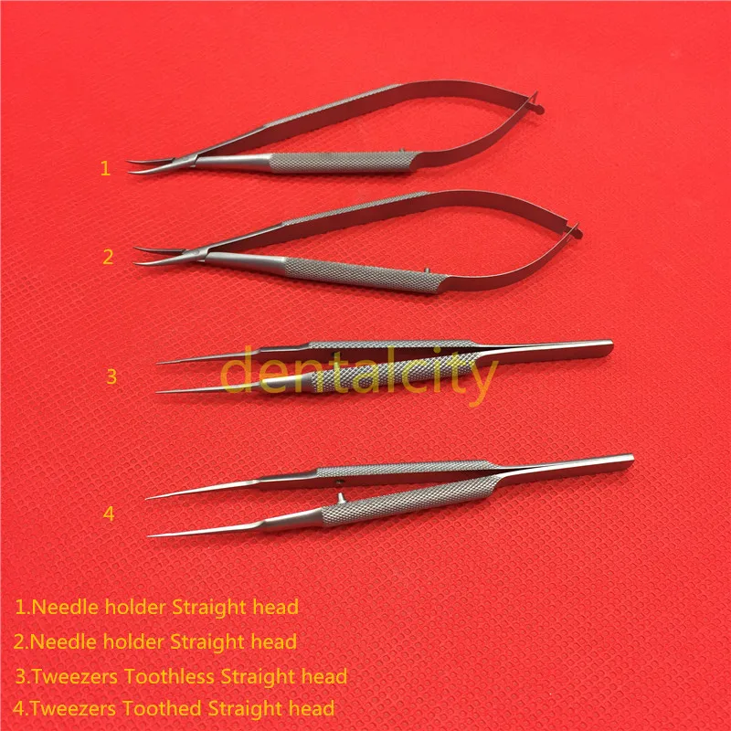 Инструменты для офтальмологии и микрохирургии из нержавеющей стали ножницы 14 см