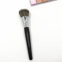 professional allover powder brush 61 black long handle pro large round dense makeup brushes for loose compact powder