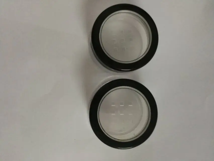 

10 г портативная банка для рассыпчатой пудры с вращающимся закручивающимся ситечком, контейнер для пудры, банки для косметического макияжа ...