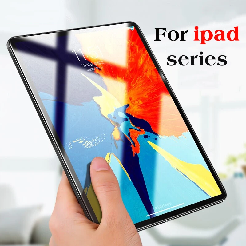 

Tempered Glass For Apple iPad Air 2 Mini 7.9 Pro 9.7 10.5 11 2017 2018 Screen Protector For Ipad Mini 1 2 3 4 Protective Film 9H