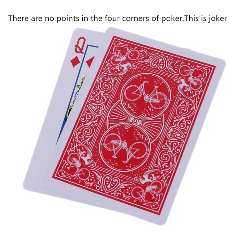 

New Secret Marked Poker Cards See Through Playing Cards Magic Toys Magic Tricks