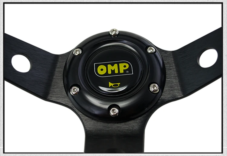 KIPPO 14 дюймов 350 мм OMP Deep Corn Дрифтинг замша кожаный чехол на руль универсальный автомобиль Автогонки 3 цвета