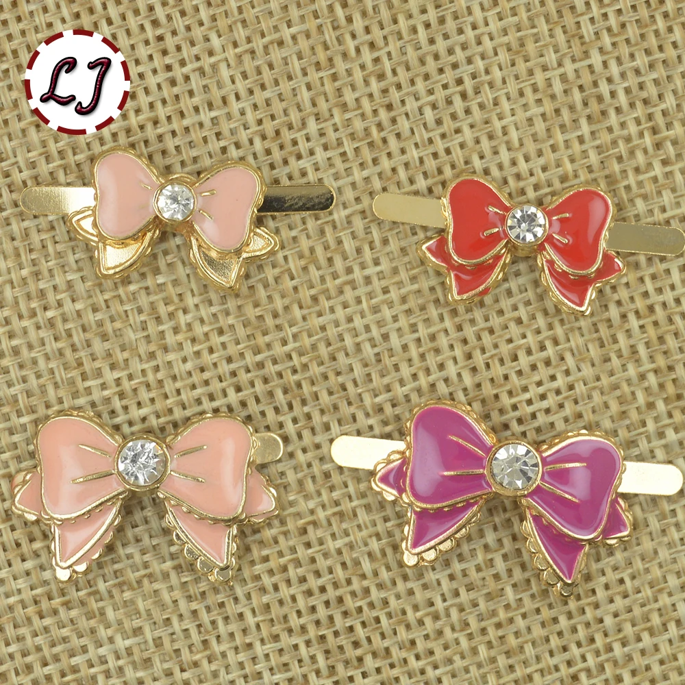 Новое поступление красивые застежки для обуви в виде бабочки 10 шт./лот