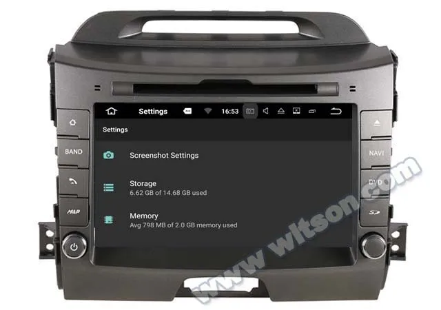 WITSON S200 Android 8 0 Восьмиядерный 32 ГБ флэш-накопитель автомобильный DVD для KIA SPORTAGE 2010-2014
