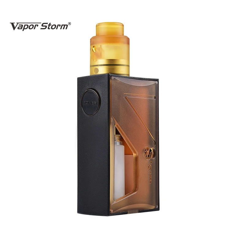 Оригинальный Vapor Storm Raptor Squonk Mod безопасная прошивка Vape BF Box электронная сигарета 5