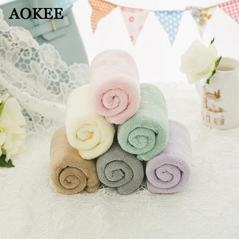 AOKEE бренд 34*80 см Высокое качество микрофибра банное полотенце для волос лица