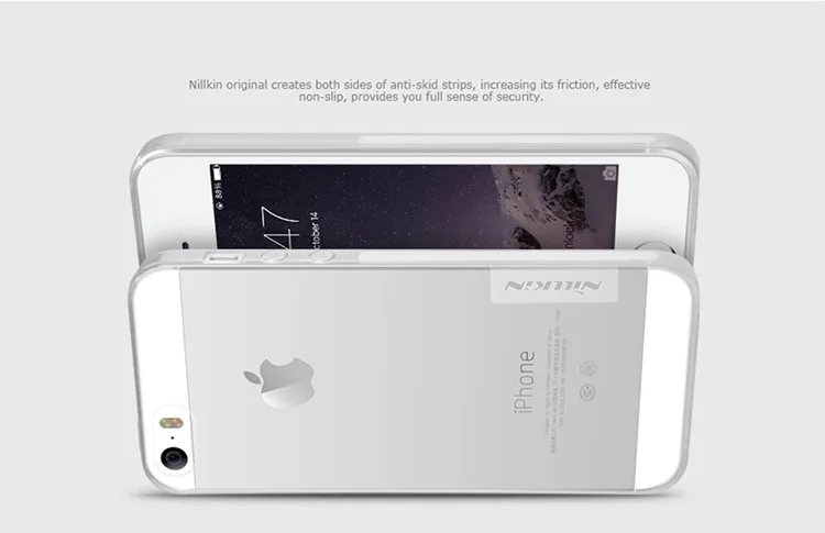 NILLKIN Ультра Прозрачный натуральный ТПУ чехол для iPhone 11 Pro Xs Max XR 6 7 8 Plus 5S 5se Прозрачная мягкая задняя крышка для iPhone 11 чехол