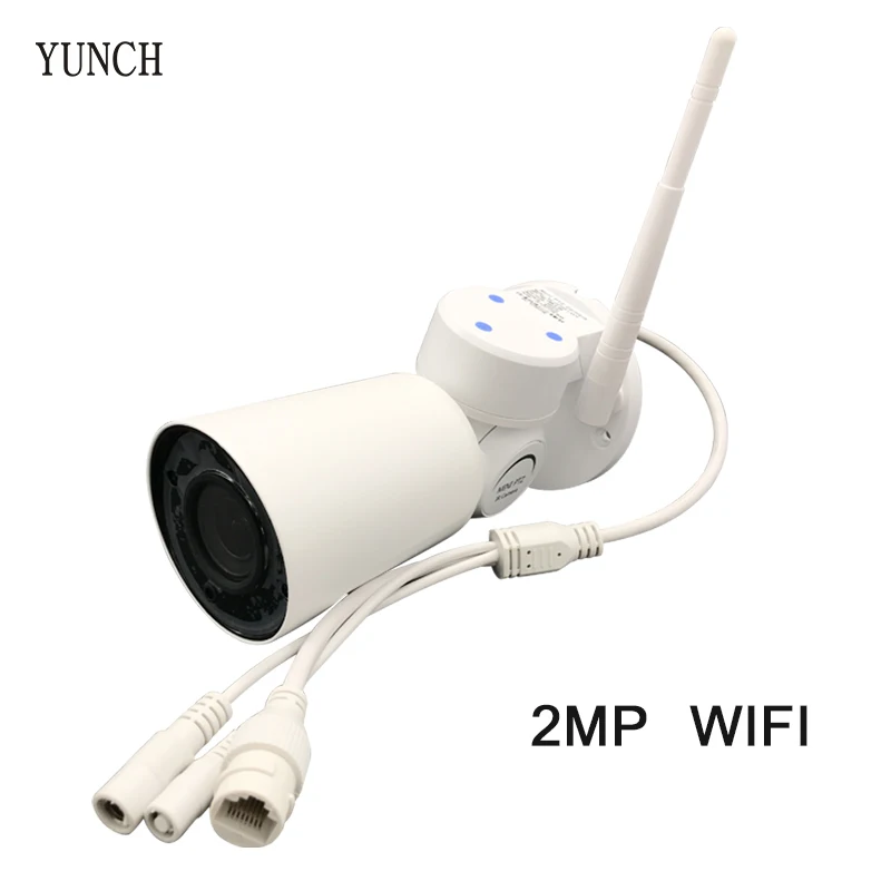 YUNCH Draadloze Pan tilt Zoom CCTV IP камера 2MP Full HD Netwerk мини PTZ купольная 4X zoom wifi P2P