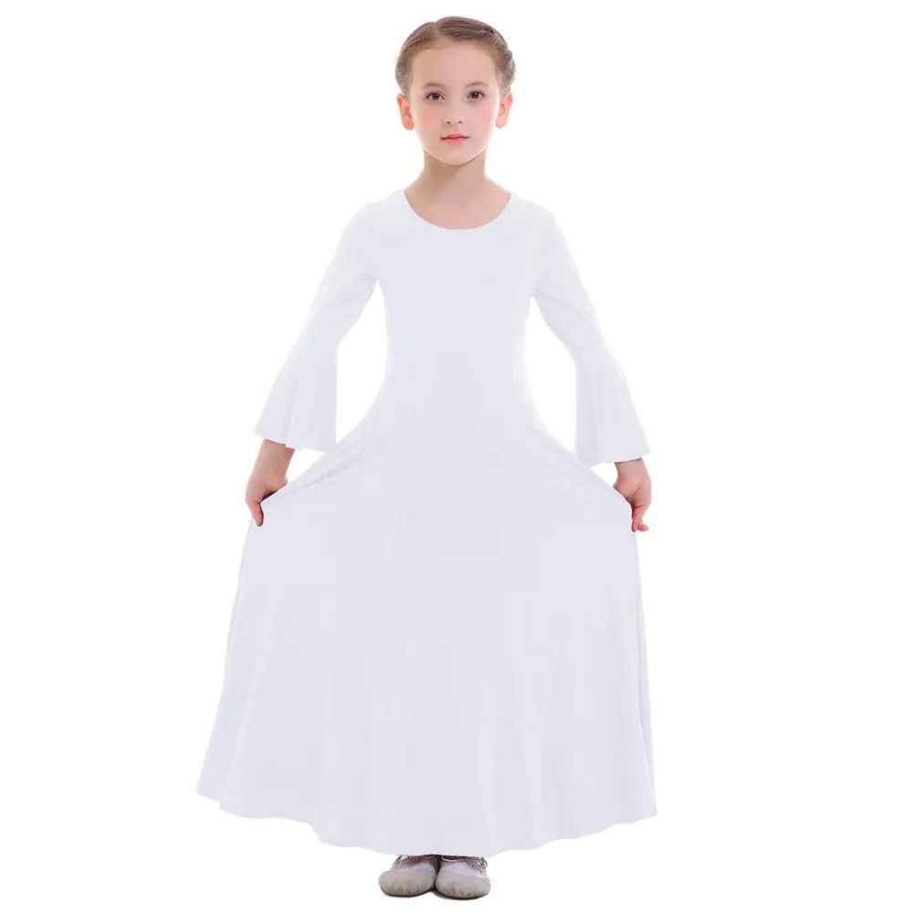 Платье в винтажном стиле для девочек детская Одежда танцев церковном
