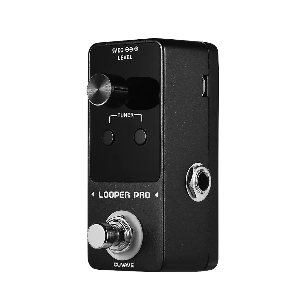 Педаль петля для гитары CUVAVE LOOPER PRO 9 петель всего 40 минут записи неограниченное