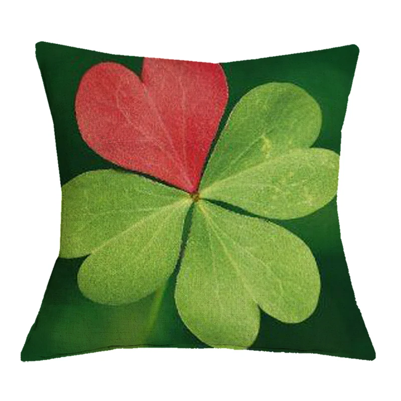 Lucky Clovers наволочка с принтом кровать домашний Декор автомобиля Диван Винтаж