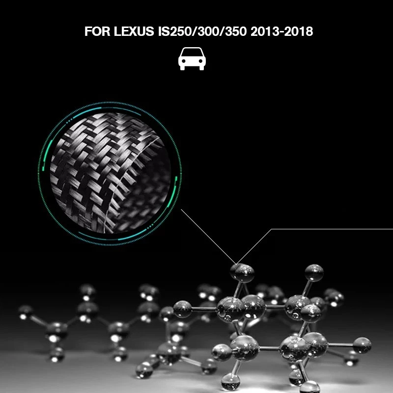 Pcmos углеродное волокно центральная консоль полоса отделка Подходит для LEXUS IS250/300/350 2013- аксессуары для интерьера Новинка