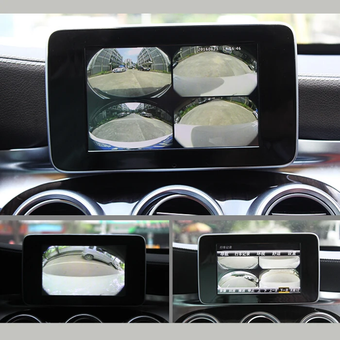 360 Degree Camera Car Parking Asisstance system Video Interface Kit For Mercedes Class A W176 Comand Audio 20 NTG 5.0 System