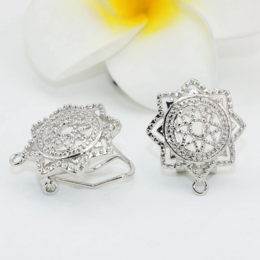 Новые модные женские Богемия Стиль металла серебристый 11 типов уха клип серьги