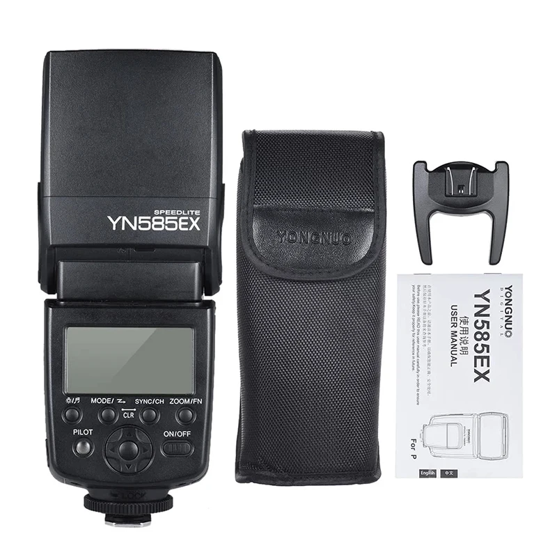 Светодиодная лампа для видеосъемки Yongnuo YN585EX Беспроводной ttl Вспышка Speedlite Pendax K 70